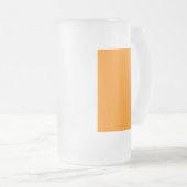 irische Flagge Mattglas Bierglas (VorderseiteRechts)