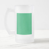 irische Flagge Mattglas Bierglas (Links)