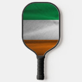 irische Flagge Pickleball Schläger (Rückseite)