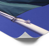 irische Flagge Poster (Ecke)