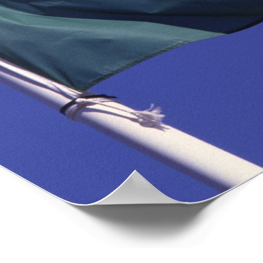 irische Flagge Poster (Ecke)