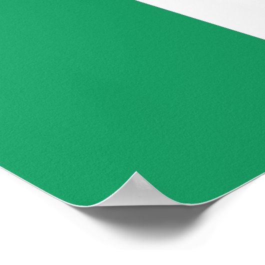 Irische Flagge Poster (Ecke)