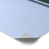 irische Flagge Poster (Ecke)