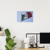 irische Flagge Poster (Heimbüro)