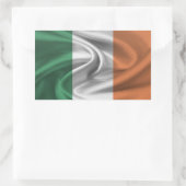 Irische Flagge Rechteckiger Aufkleber (Tasche)