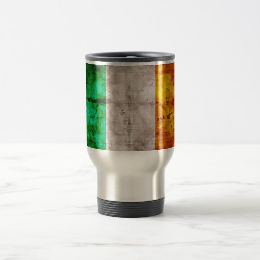 irische Flagge Reisebecher (Mittel)