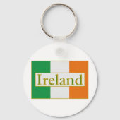 Irische Flagge Schlüsselanhänger (Vorderseite)