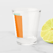 Irische Flagge Schnapsglas (Rechts)