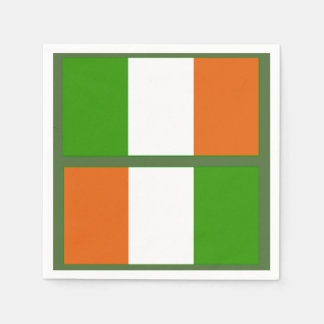 Irische Flagge Serviette