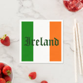 Irische Flagge Serviette (Beispiel)