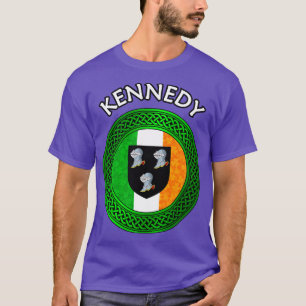 Irische Flagge Shamrock Celtic Knot Kennedy T-Shirt