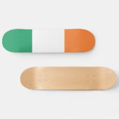 Irische Flagge Skateboard (Horizontal)