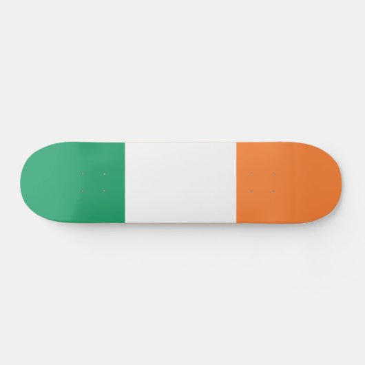 Irische Flagge Skateboard (Horizontal)