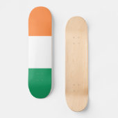 Irische Flagge Skateboard (Vorderseite)