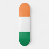 Irische Flagge Skateboard (Vorderseite)