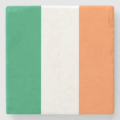 Irische Flagge Steinuntersetzer (Vorderseite)