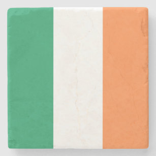 Irische Flagge Steinuntersetzer