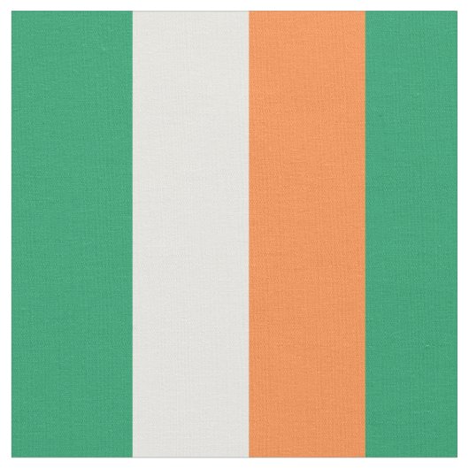 Irische Flagge Stoff (Nahaufnahme)