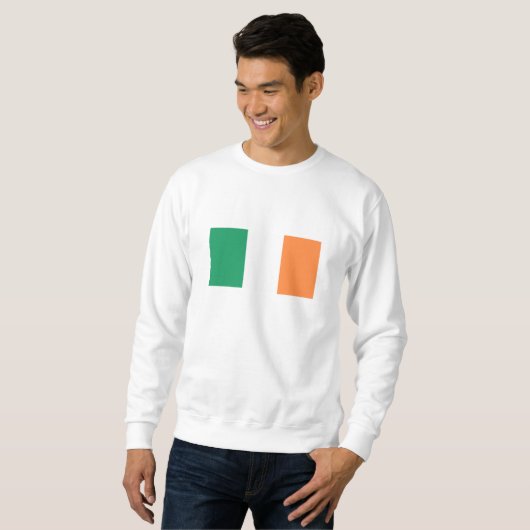 Irische Flagge Sweatshirt (Vorne ganz)