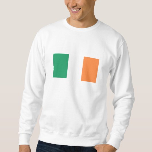 Irische Flagge Sweatshirt (Vorderseite)