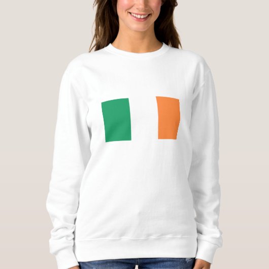 Irische Flagge Sweatshirt (Vorderseite)