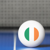 Irische Flagge Tischtennisball (Netto)