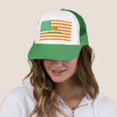 Irische Flagge Truckerkappe (Beispiel)