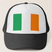 Irische Flagge Truckerkappe (Vorderseite)