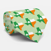 irische Flagge von Texas Krawatte (Gerollt)