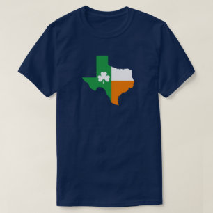 irische Flagge von Texas T-Shirt