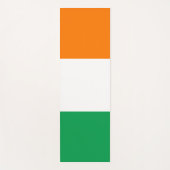 Irische Flagge Yogamatte (Vorderseite)