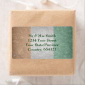 Irische Flagge - zerknittert (Insitu)