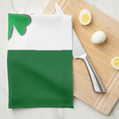 Irische Flaggen-Geschirrtücher Handtuch (Viertel Falte)