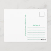 Irische Freundschaft Sprichwort St. Patrick's Day Postkarte (Rückseite)