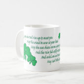 Irische Gebets-Tasse Kaffeetasse (Vorderseite Links)