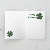 irische Geschenke Karte (Innenseite)