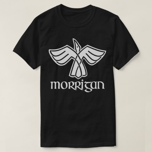 Irische Geschichte der Morrigan keltischen Mytholo T-Shirt (Design vorne)