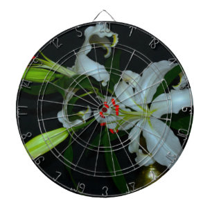 Irische Gestaltung - Messing- und Blumenkollektion Dartscheibe