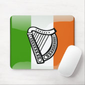 Irische glatte Flagge Mousepad (Mit Mouse)