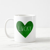 Irische glückliche Herz-Tasse Rae Dunn inspiriert