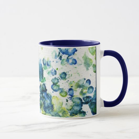 Irische GoldTasse mit Akzenten Tasse (Rechts)