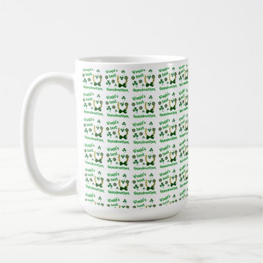 Irische Großmutter Kaffeetasse (Links)