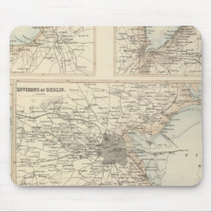 Irische Häfen und Häfen Mousepad