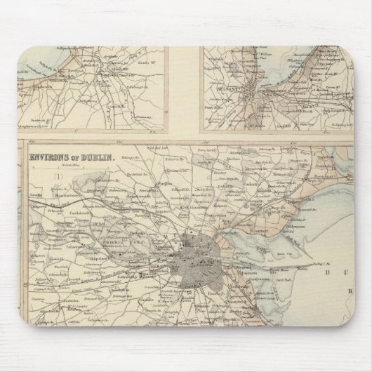 Irische Häfen und Häfen Mousepad (Vorne)