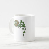 Irische Harfe Kaffeetasse (Vorderseite Links)