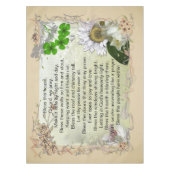 Irische Haus-Segen-Tischdecke Tischdecke (Vorderseite)