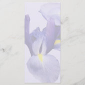 Irische Hochzeitsmenüs Menükarte (Rückseite)