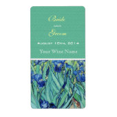 Irische Hochzeitsweinetiketten (Vorne)