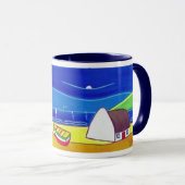 Irische Hütte in der nächtlichen Tasse (VorderseiteRechts)