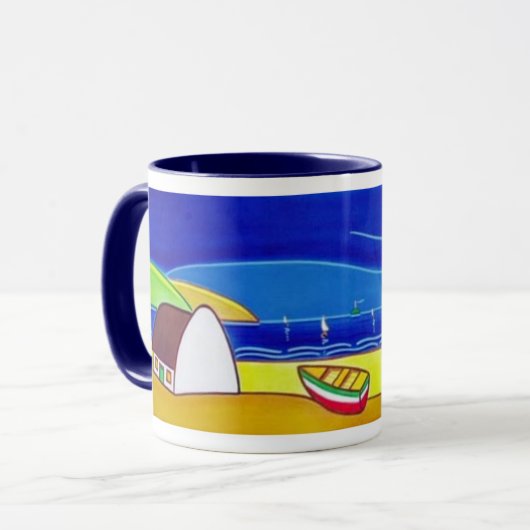 Irische Hütte in der nächtlichen Tasse (Vorderseite Links)